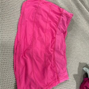 Bright Pink Athletic Skirt